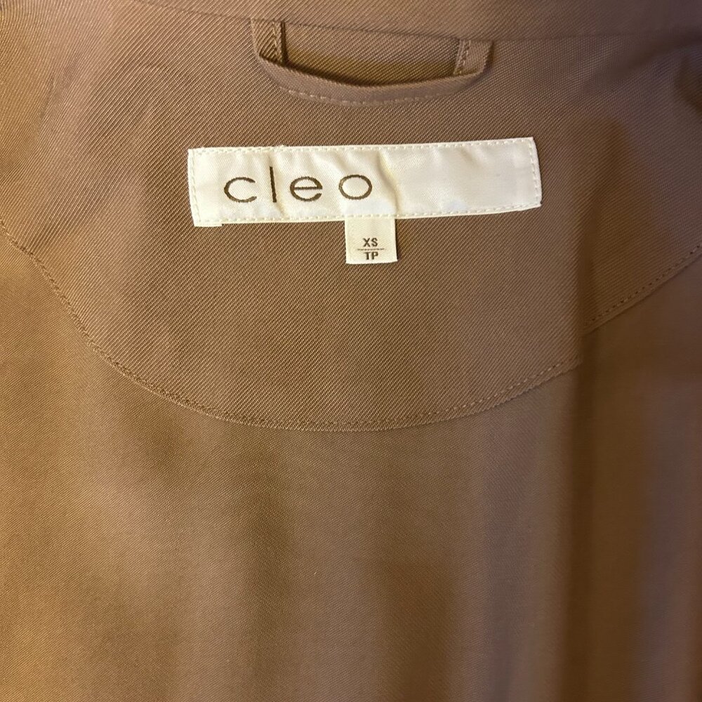cleo Women's Oversized Double Breasted Trench Coat - Camel - US S* - NWT - Picture 5 of 7